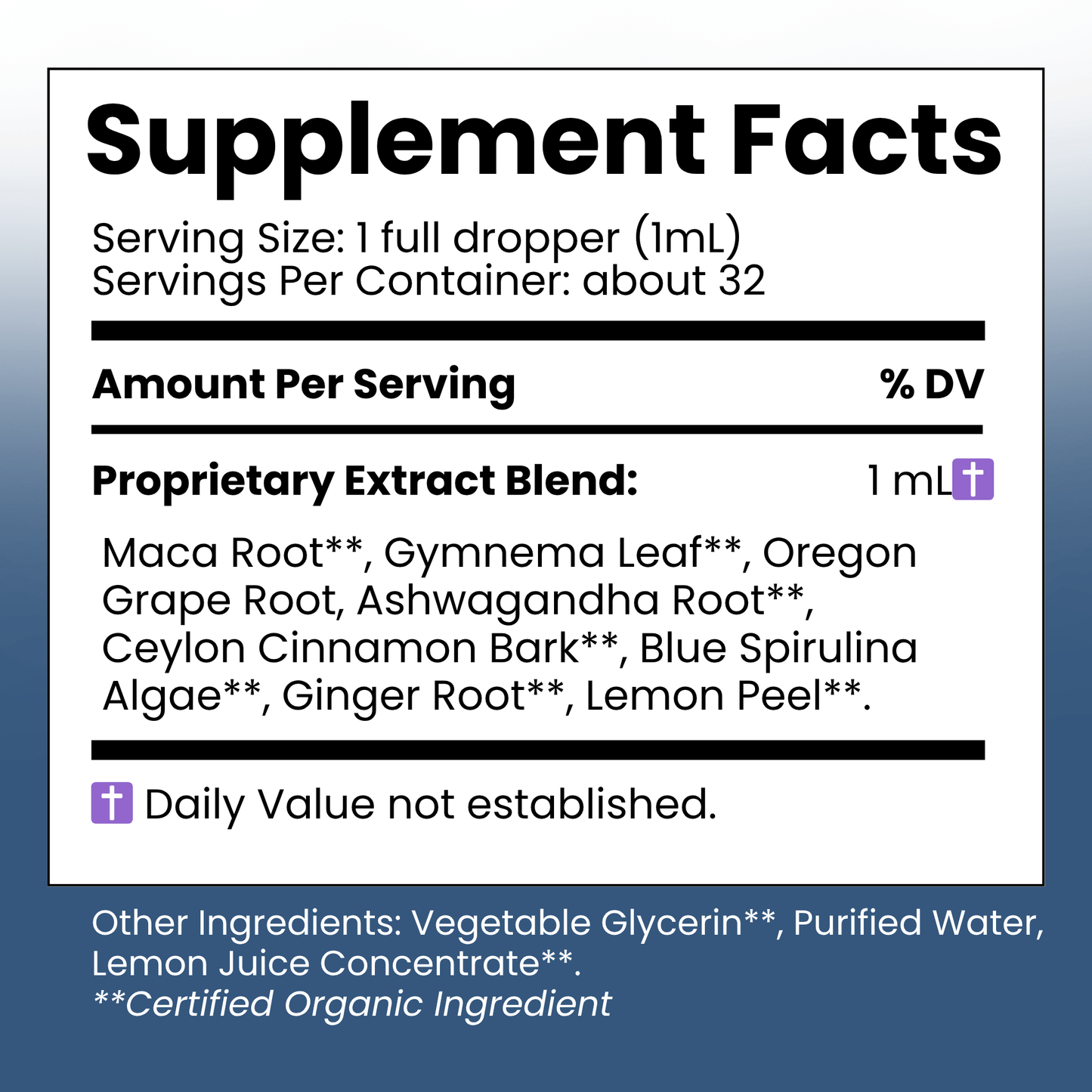 Burn Blue® - Metabolism & Weight Support Herbal Liquid Drops