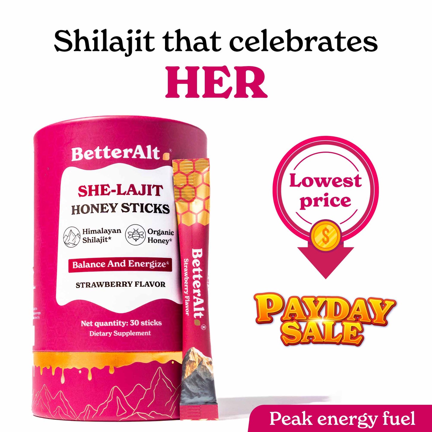 SHE-Lajit Honey Sticks