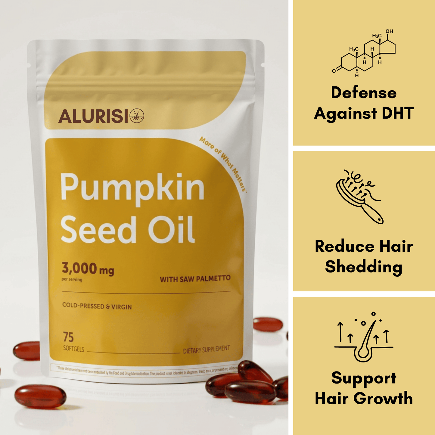 Pumpkin Seed Oil with Saw Palmetto