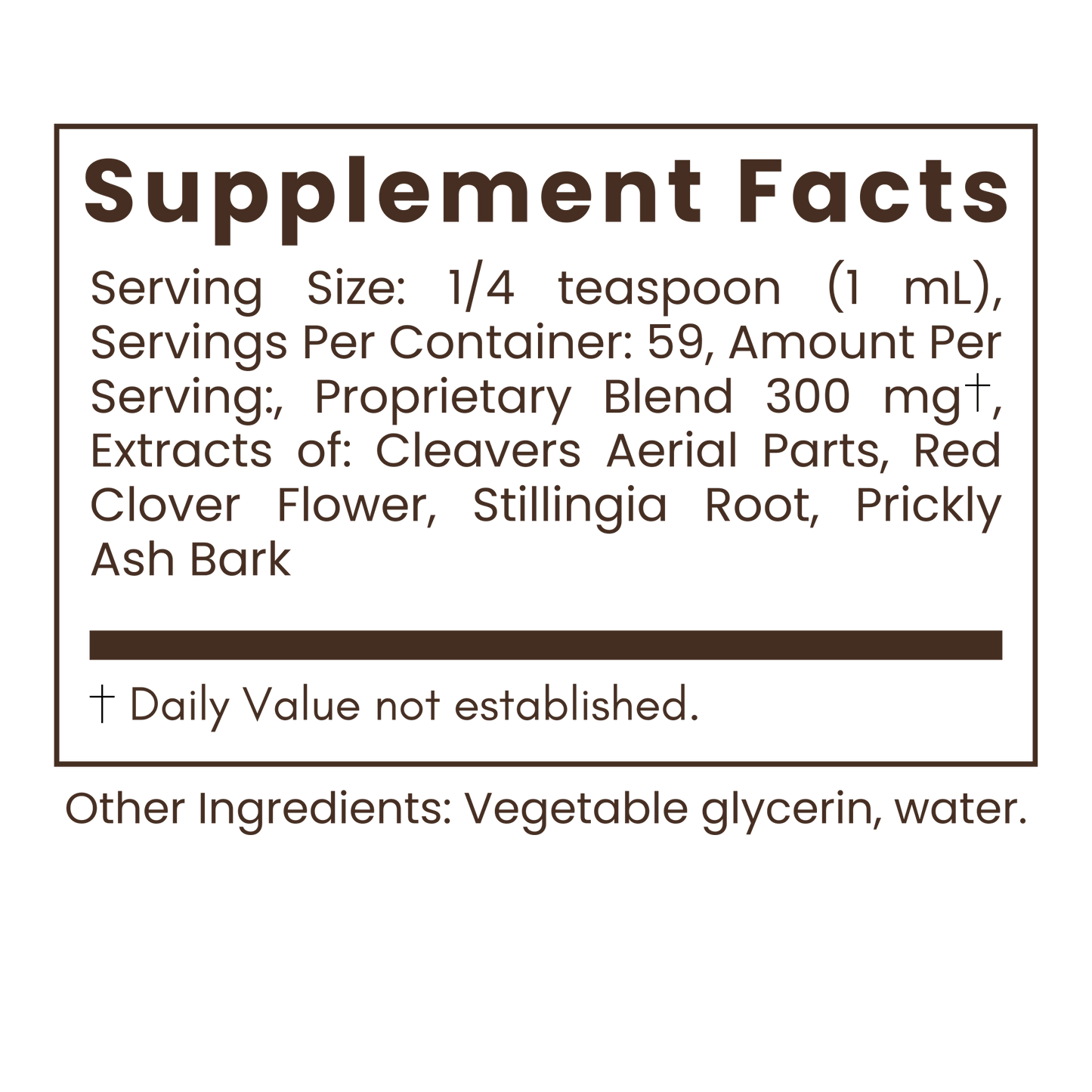 Alurisio Lymphatic Drainage Liquid Herbal Extract