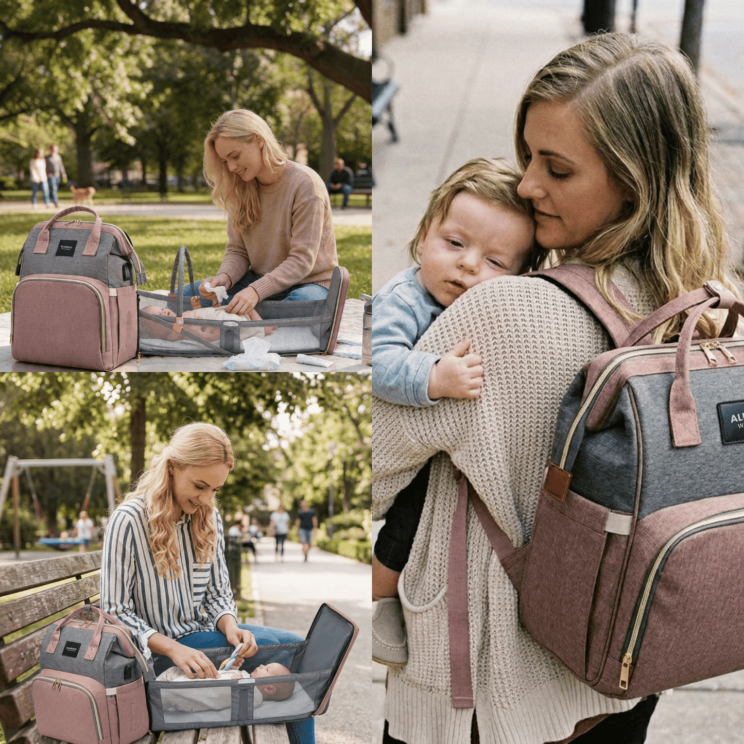 WanderNest™ 25L Diaper Backpack