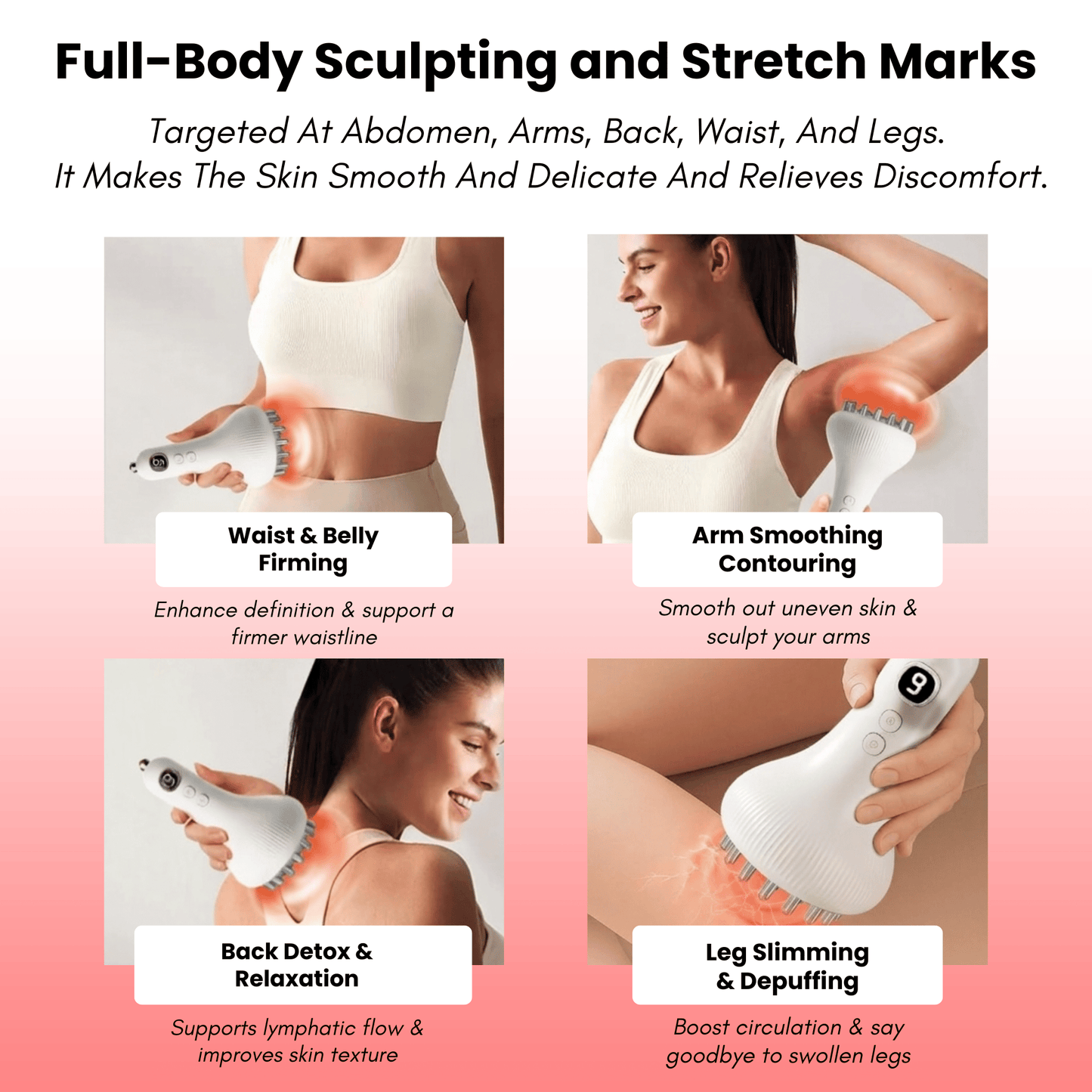 Alurisio® LED Lymphatic Drainage Body Sculpting Massager