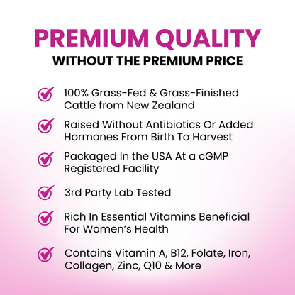 Beef Organ Supplement for Women