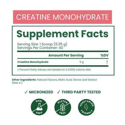 Creatine Monohydrate for Women