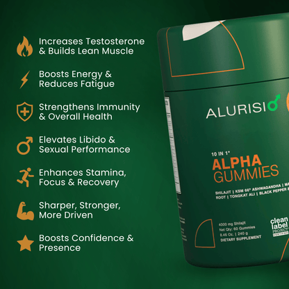 ALURISIO™ Male Performance Alpha Gummies