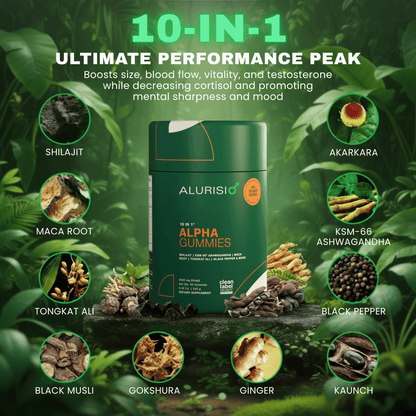 ALURISIO™ Male Performance Alpha Gummies