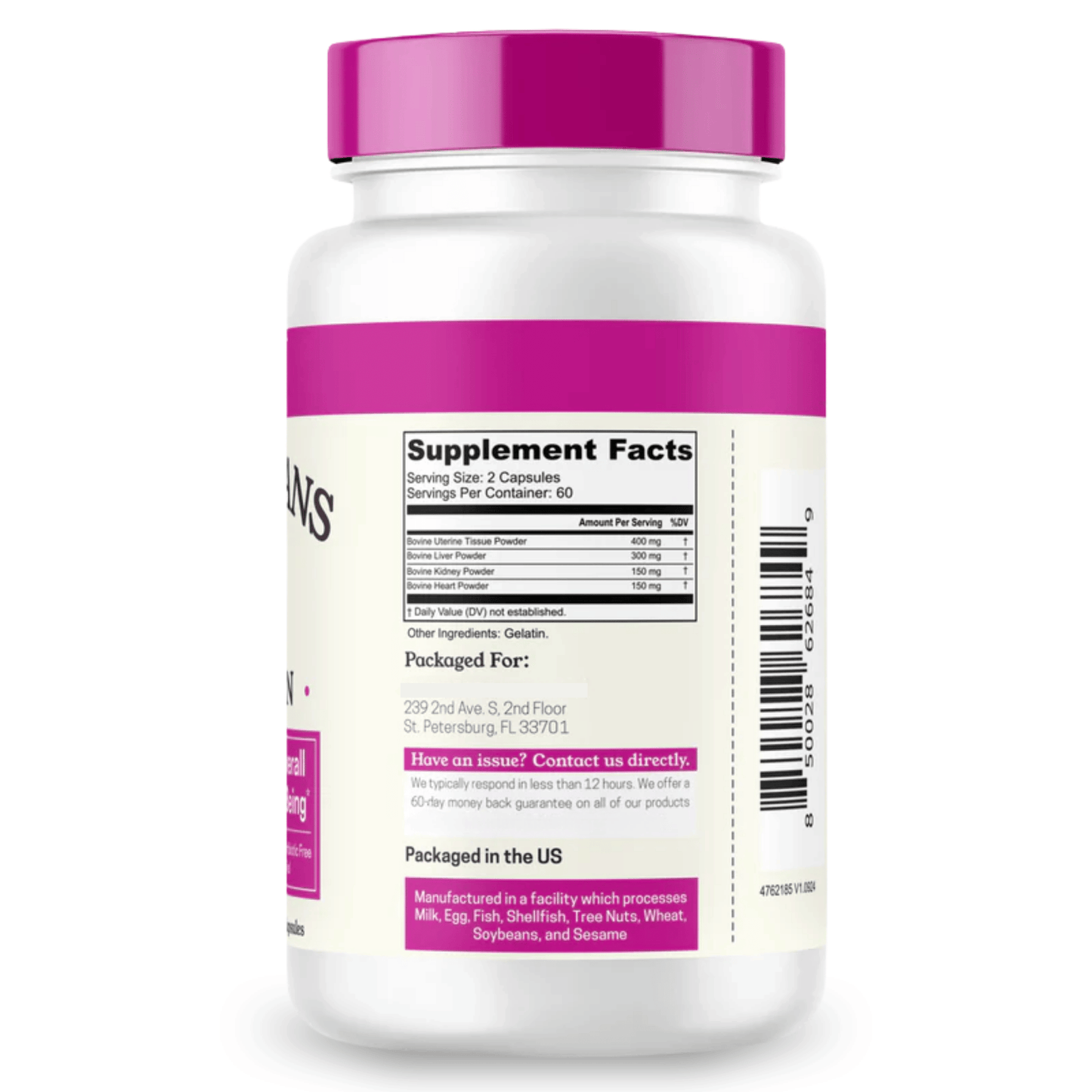 Beef Organ Supplement for Women