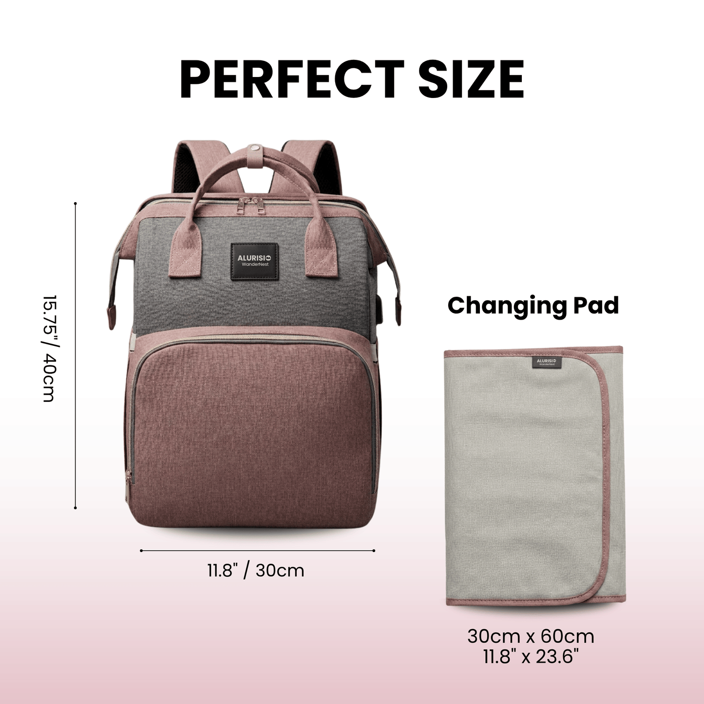 WanderNest™ 25L Diaper Backpack