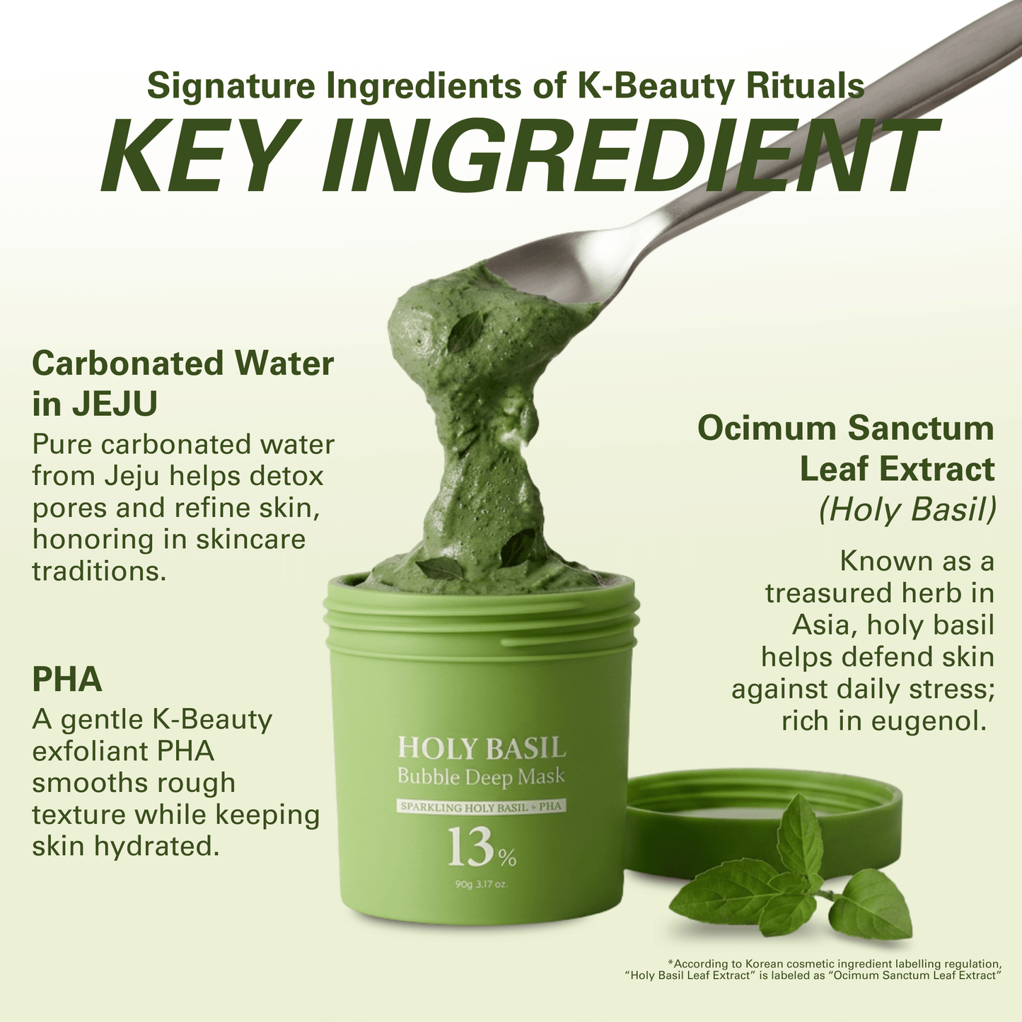 Holy Basil Bubble Deep Mask