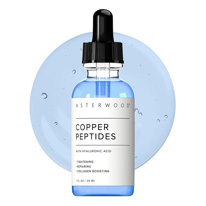 (GHK-Cu) Copper Peptides + Hyaluronic Acid Serum