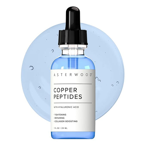 (GHK-Cu) Copper Peptides + Hyaluronic Acid Serum