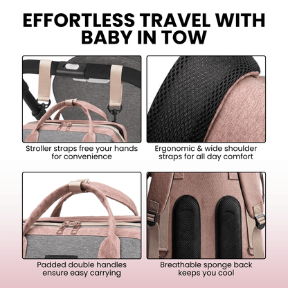 WanderNest™ 25L Diaper Backpack