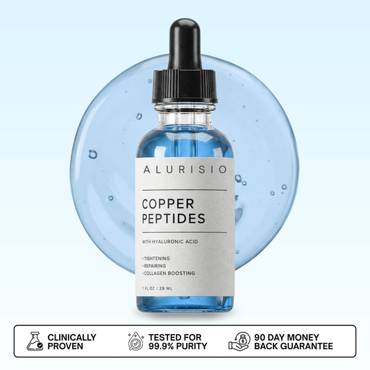 (GHK-Cu) Copper Peptides + Hyaluronic Acid Serum