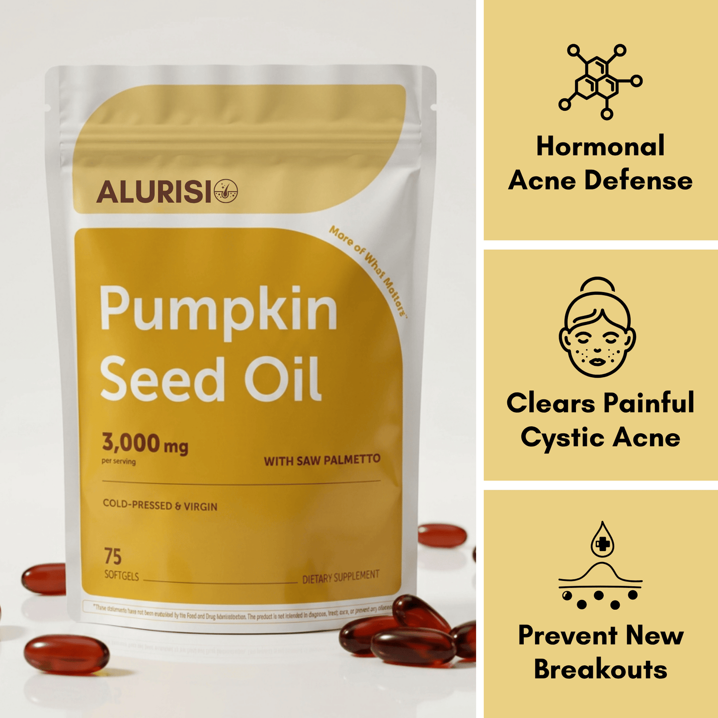 Pumpkin Seed Oil with Saw Palmetto
