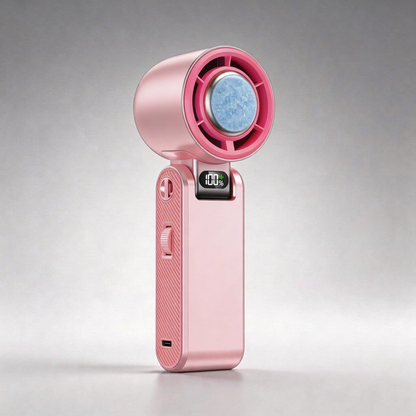 Handheld Turbo Cooling Fan - Powered by AI