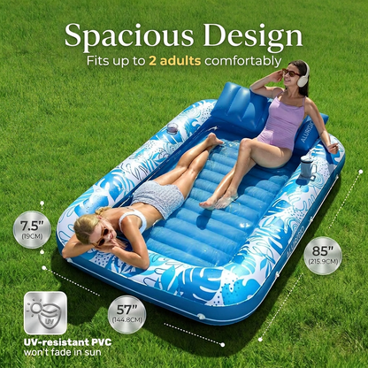 Alurisio™ XL Inflatable Tanning Pool Lounger