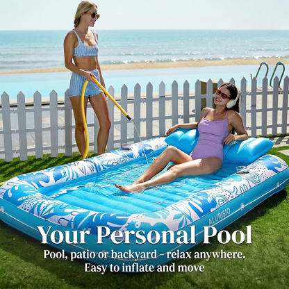 Alurisio™ XL Inflatable Tanning Pool Lounger
