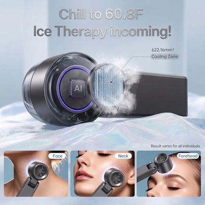 Handheld Turbo Cooling Fan - Powered by AI